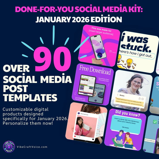 Done-For-You Social Media Kit: January 2026 Edition